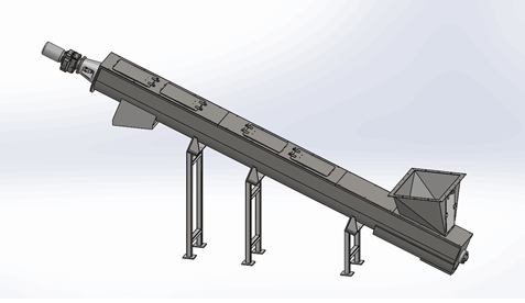 不銹鋼螺旋管式輸送機 不銹鋼螺旋管式輸送機